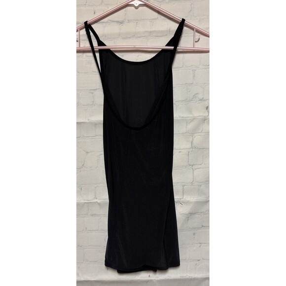 Lululemon Womens Racerback Tank Top Black lightweight Sheer Sz 6 Adj Staps - Picture 3 of 4